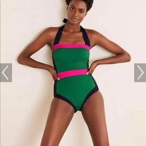 Boden Santorini Colorblock Bathing Suit